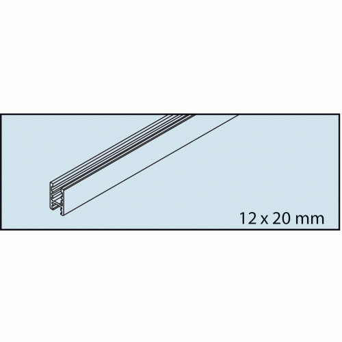 Profil porte coulissante clipo - profil,
