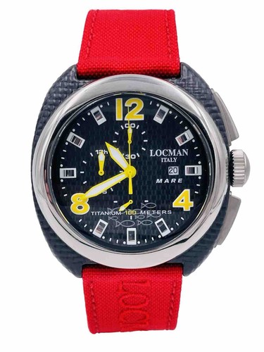 Montre locman mare carbone - montre,