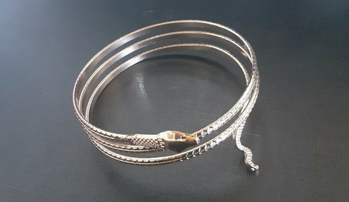 Bracelet bras serpent - de,