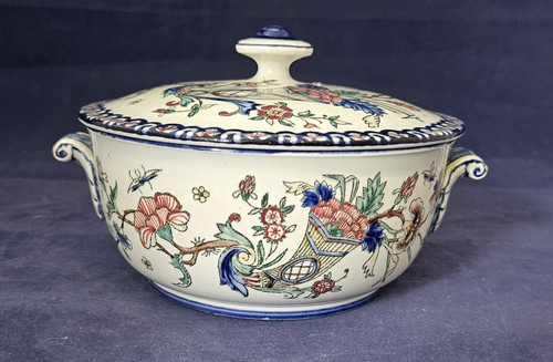 Gien ancien bol - , bouillon