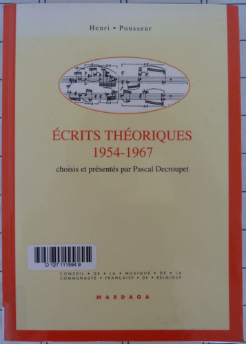 Henri pousseur écrits