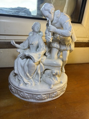 Groupe porcelaine glaçure - groupe,