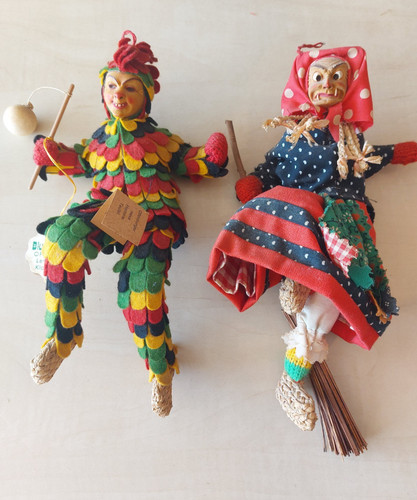Lot marionnettes vintage - lot,