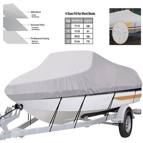 Boat cover fits - boat, fish