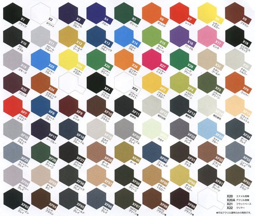 Tamiya peinture acrylique - tamiya, xf