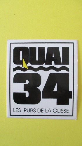 Sticker quai les purs - les, de