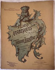 Deux arabesques pour piano - arabesques,