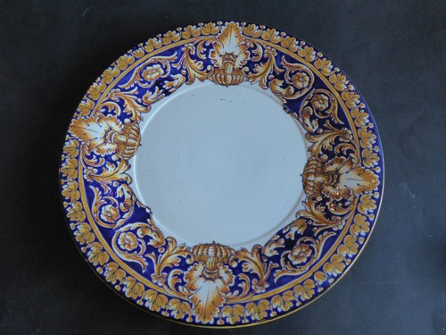 Assiette plate 5 - plate,