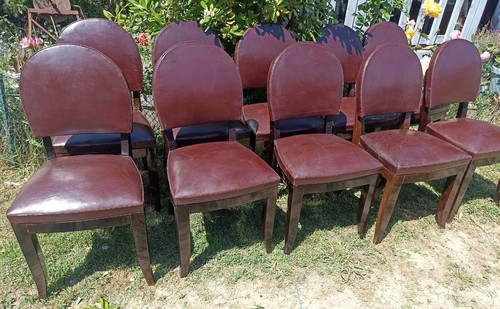 Chaises art deco 1930 - chaises,