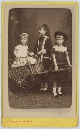 Cdv 1880 gallas - cdv, 1880-90