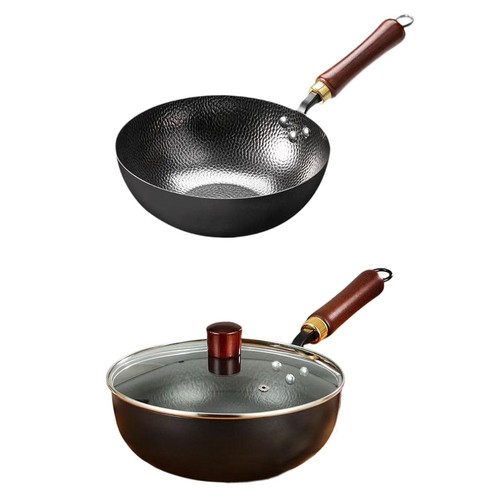 Pouces wok pan chercheur - pouces,