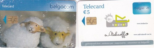 Télécartes belgacom lot de - télécartes,
