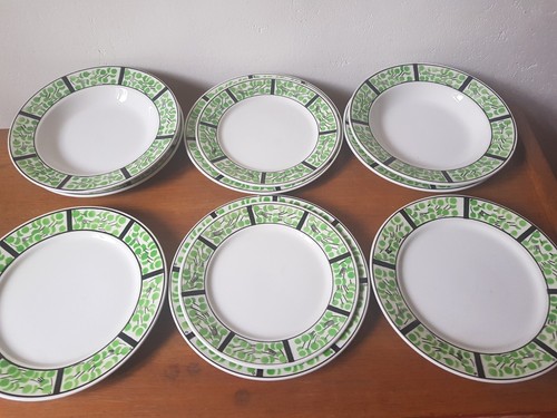 Lot assiettes plates - 10,