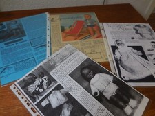 RARE 1  PAGE ORIGINALE POUR