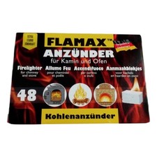 48 Cubes Allume Feu Feux de Cheminées Camp Poêles Bois Charbon Grill Barbecue