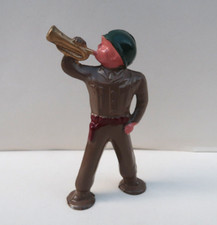 Barclay Grand Soldat Musicien Bugle 7cm Etat Neuf 1940 Manoil Dimestore