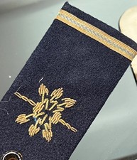 MARINA MILITARE Épaules Vêtement 1ère CLASSE RADIOTELEGRAFISTA Tissu ORIGINAL