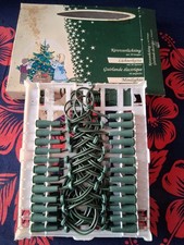 Ancienne Guirlande Électrique 50 lampes Pour Sapin de Noel