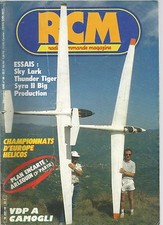 RCM N°68 PLAN: HARLEQUIN (2nd PART) / PROFILE SHEET . / WING CUTTING MACHINE