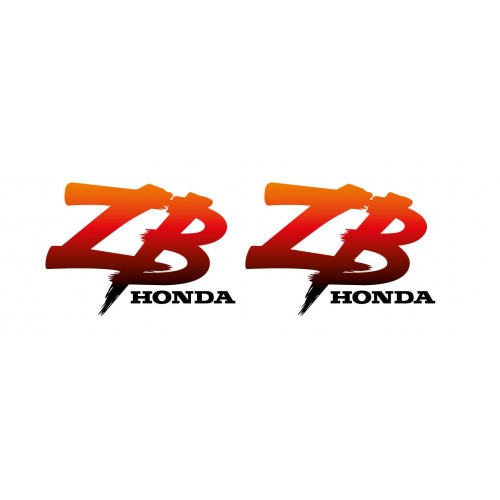 Autocollants honda - honda, zb