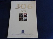 catalogue peugeot 306 GTI  03 / 1997 belge