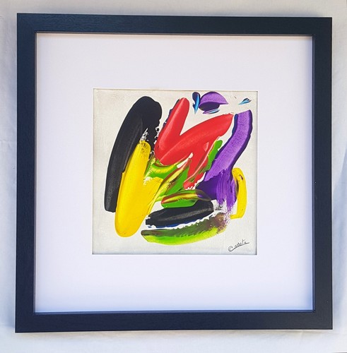 Toile tableau abstraction - toile,