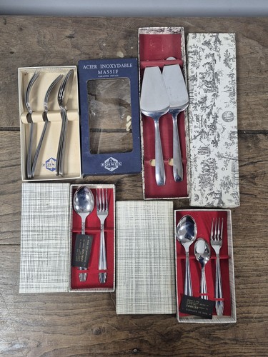 Lot couvert inox - de,