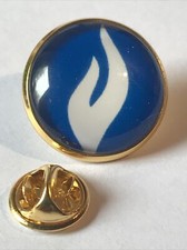 GROS PIN'S 2cm Métal Doré Fantaisie Police Politie Belge Belgique