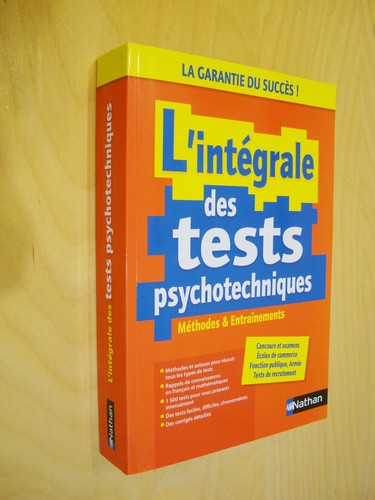 Intégrale des tests - l'intégrale,