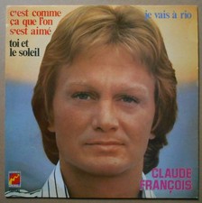 33 tours Claude François, " Je vais à Rio "
