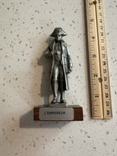 Les Etains Du Prince L’Empereur Napolean Pewter Figurine Statue Loose No Box