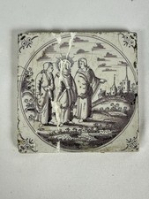 Ancien Carreau Biblique En