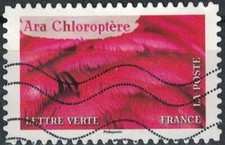 France 2024 Oblitéré Used Animaux en Couleurs Ara Chloroptère Y&T FR 2400