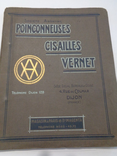 1931 catalogue cisailles - -,