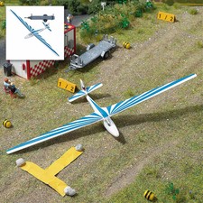 Busch 1155 Planeur bleu avec