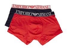 Boxer homme EMPORIO ARMANI boxers pack 2 pièces bipack élastiqué article 111769 