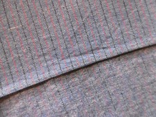 Mens Blue Striped Flannel Shirt Mid 20th (2)