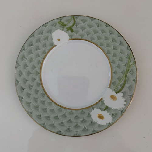 Bernardaud praiana green - bernardaud, green/white