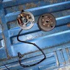 1980 Suzuki PE 175 PE175 Stator CDI Magneto Stator M41674 Flywheel Fp4161