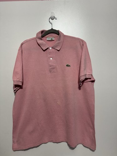 Polo lacoste rose taille en - polo,