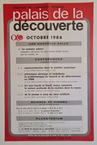 Palais découverte 1984 - de,