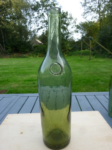 Bouteille vin verre soufflé - bouteille,