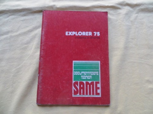 Tracteur same explorer - same,