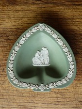 Vide-poches vert/blanc en