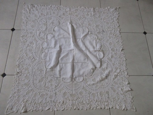 Nappe ancienne carrée - nappe,