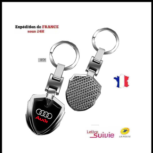 Porte clé audi métal - en,