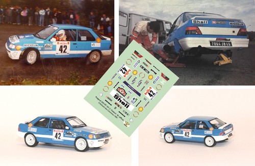Decals peugeot 309 gti - decals,
