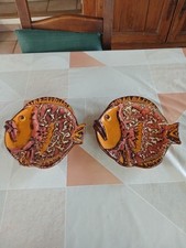 ANNEES 60 2 ASSIETTES EN FORME