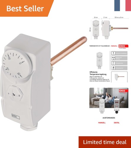 Thermostat blanc - blanc,