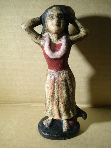 Hawaiian hula girl - girl, mural